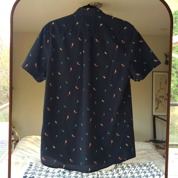 Goodthreads Men's 🦜  Parrot Button Up Size M - Picture 4 of 4